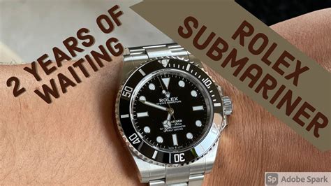 rolex submariner non date waitlist toronto|rolex wait times 2024 uk.